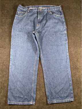 Berne Men's Blue Denim Carpenter Jeans 40x29